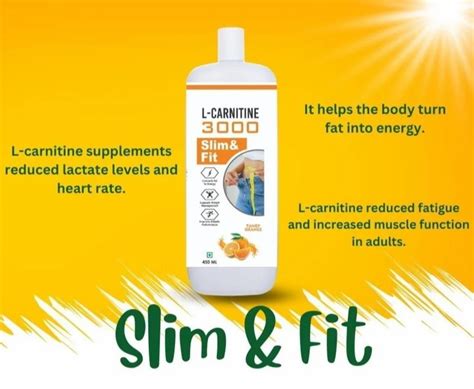 L Carnitine 3000 Slim Fit Liquid Supplement At Rs 1500 Bottle Weight