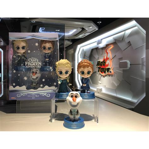 Frozen Set ของแท JP Cosbaby Hot Toys โมเดล Disney 3 ตว