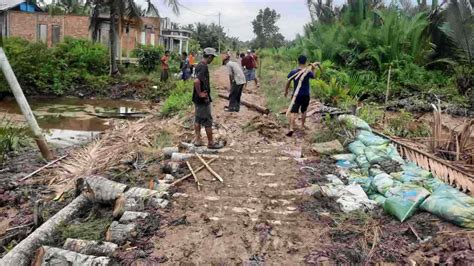 Soal Jalan Parit V Darat Tungkal Ll Ini Penjelasan Kadis Perkim Tanjab