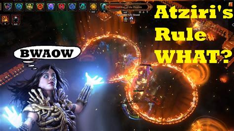 Original Sin Build 6 Atziri S Rule Necromancer YouTube