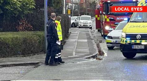 Alvorlig Trafikulykke I Byh J Vejen Er Sp Rret En Person K Rt Med