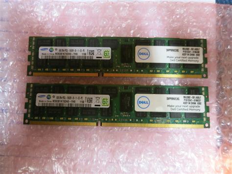 Samsung M393B1K70DH0-YH9 16GB (2x8GB) 2Rx4 PC3-10600 DDR3 ECC 240P CL9 ...