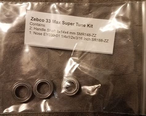 Zebco 33 Max Super Tune Bearing Kit Etsy