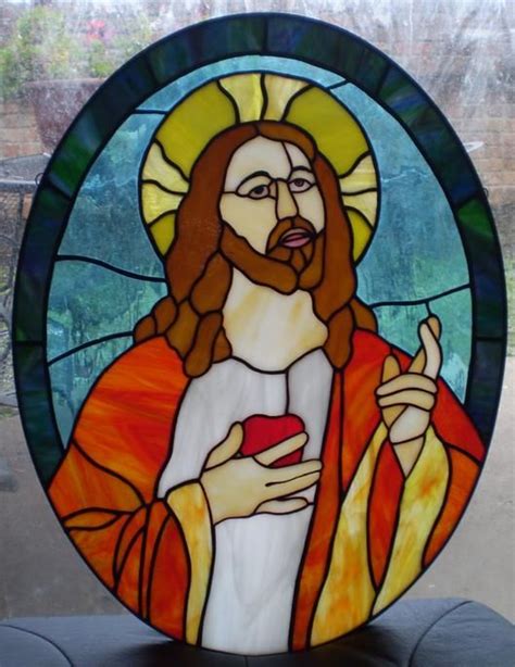 The Sacred Heart Of Jesus From Delphi Artist Gallery With Images Stained Glass Art