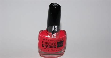 Maybelline Hot Salsa Nail Polish Review The Sunday Girl