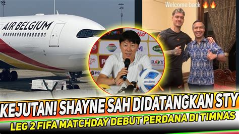 Kabar Timnas Terbaru Shin Tae Yong Resmi Datangakan Shayne Justin