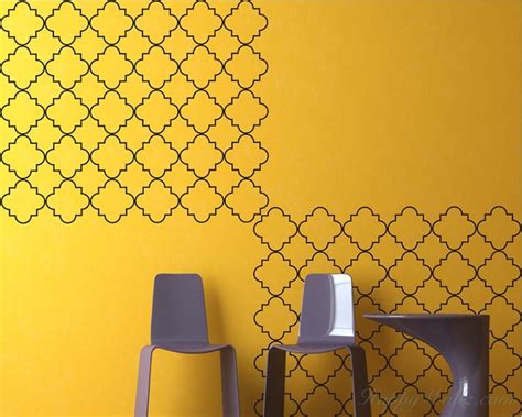 Moroccan Seamless Pattern Decal Vinyl Modern Decals