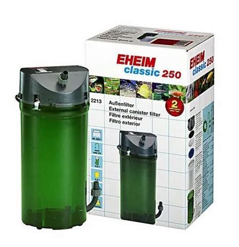 Eheim External Classic Filter With Media Double Taps Up To