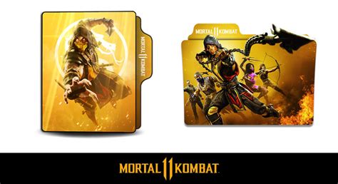 Mortal Kombat 11 Folder Icons By Mstrange221b On Deviantart