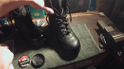 How To Spit Polish Boots In 1 Hour No Shortcuts Youtube