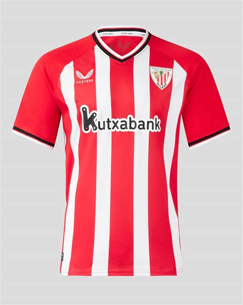 Nova Camisa Do Athletic Bilbao 2023 2024 Castore Mdf