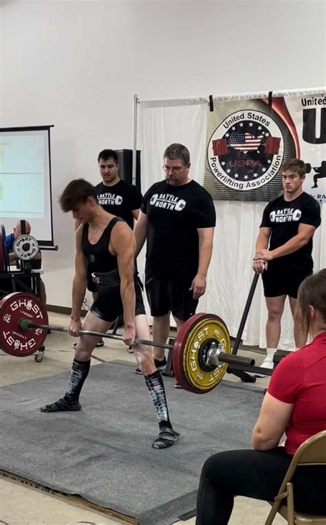 Tmp M Senior Making His Mark In Powerlifting World