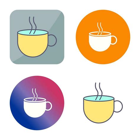 Hot Coffee Vector Icon Vector Art At Vecteezy