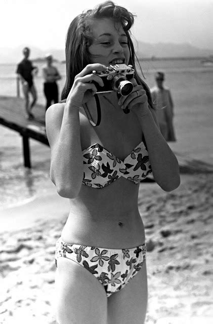 Stunning Photos Of Year Old Brigitte Bardot Donned A Floral Bikini