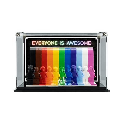 Display Case for LEGO®: Everyone Is Awesome (40516) — Wicked Brick