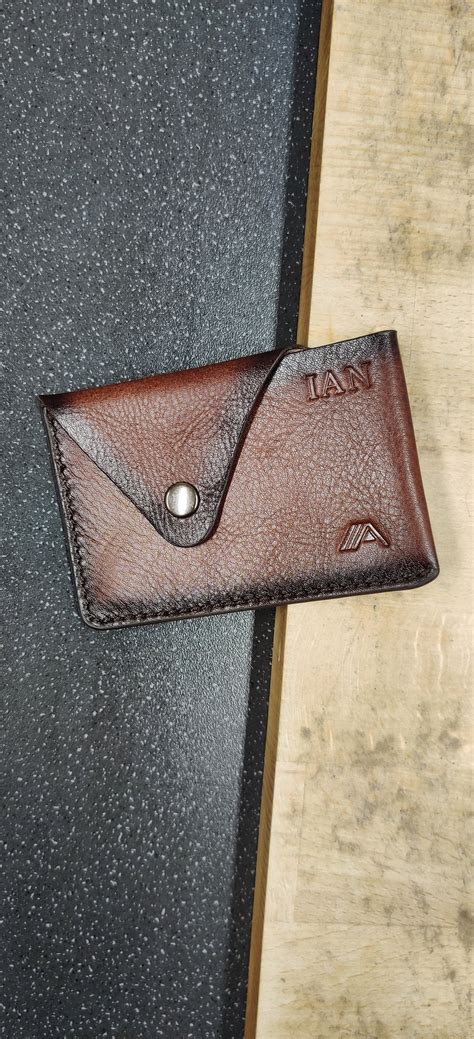 Personalised Leather Business Card Holder Custom Corporate Gifts