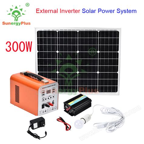 External Inverter Solar Power System SunergyPlus