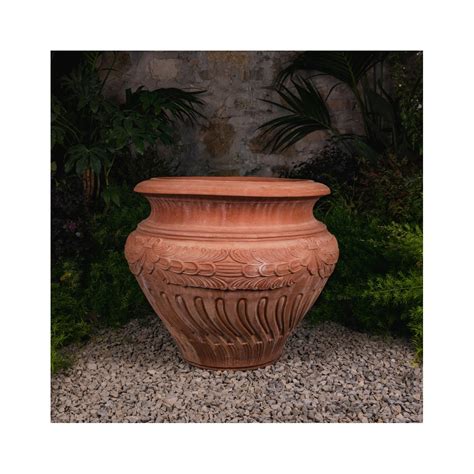 Vaso Ornato Gazzoni Terracotta Impruneta