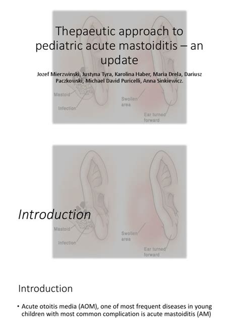 Thepaeutic Approach To Pediatric Acute Mastoiditis An Pdf Surgery