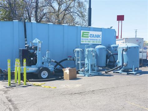 Gas Station Replaces Underground Storage Tanks E Tank