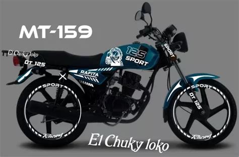 Kit Reflejantes Completo Italika Dt 125 Sport Dt 125 Apodo Meses Sin