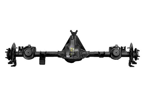 Replace Remanufactured Rear Axle Assembly With Backing Plates And