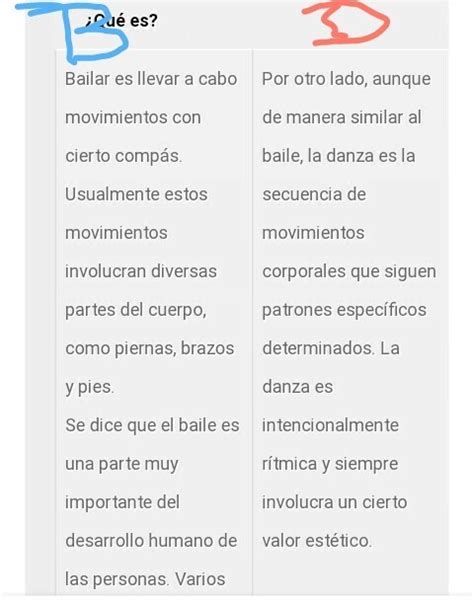 ¿que Es Una Danza ¿que Es Un Baile¿que Diferencia Hay Entre Danza Y