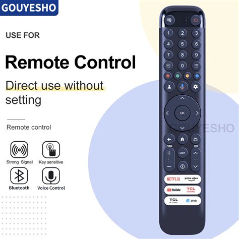 New Remote Control Rc833 Gub1 For Tcl 65c845 50 55 75 65c745 43lc645