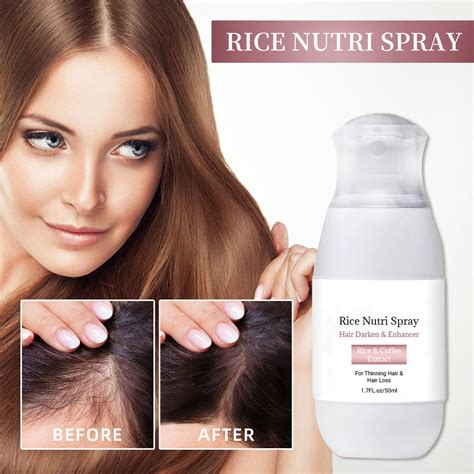 Make Up Spray For Thick Beige Hair Strong Hair Follicle And Root Hair Loss Prevention And