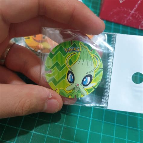 Jual Pokemon Coin Tazos Chiki Balls Celebi Shopee Indonesia