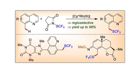 Cp Rh Iii Catalyzed Regioselective C Sp H Electrophilic