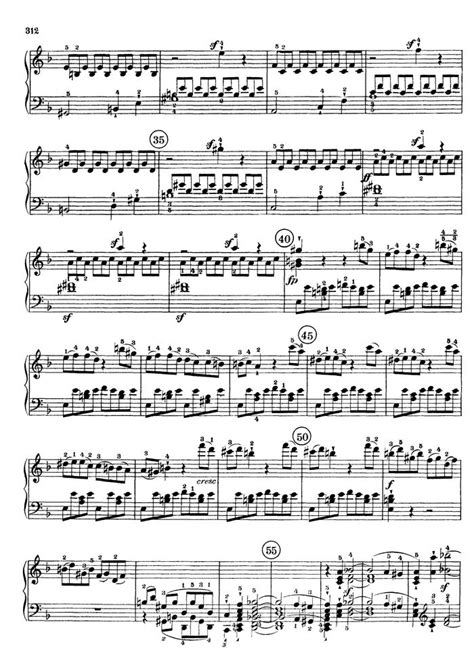 Beethoven S Piano Sonata No The Tempest Free Sheet Music By