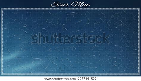 High Detailed Star Map Names Constellations Stock Illustration ...