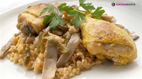 Delicioso Arroz Con Pollo Al Estilo De Karlos Arguiñano Receta Y