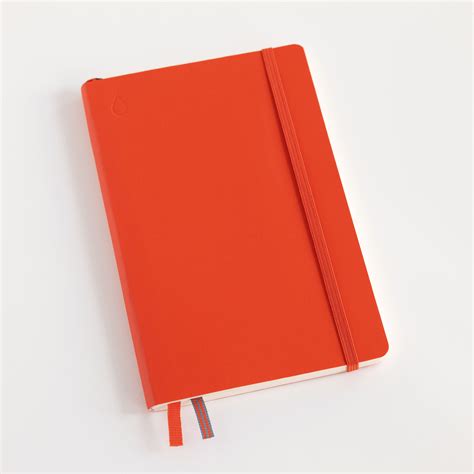 Leuchtturm Outlines Notizbuch B Dotted Signal Orange Bei Torquato De