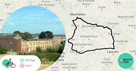 Mechelen Km Recreatieve Fietsroute Routeyou