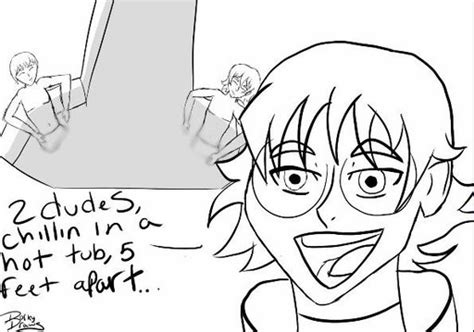 Hot Tub Klance Comic Voltron Amino