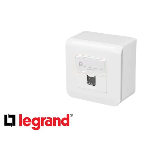 Prise Rj45 Cat6a Legrand Mosaic Bricoman