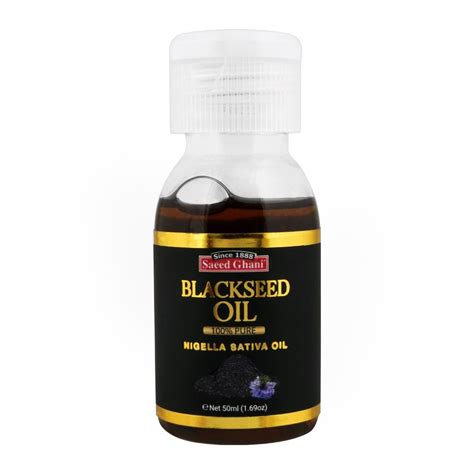 Order Saeed Ghani 100 Pure Blackseed Oil 50ml Online At Best Price In