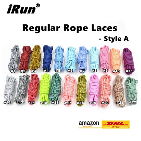 Aliexpress.com : Buy Premium Two tone Round Rope Shoelaces 51" Mixed ...