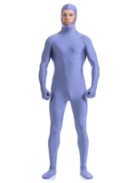 Morph Suit Purple Open Face Zentai Suit Halloween Lycra Spandex Bodysuit Morphsuits Halloween