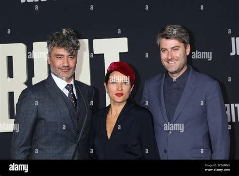 LOS ANGELES - OCT 15: Taika Waititi, Chelsea Winstanley, Carthew Neal ...