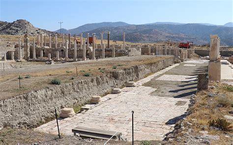 D20Haber Denizli Haberleri Tripolis Antik Kentini 4 büyük deprem