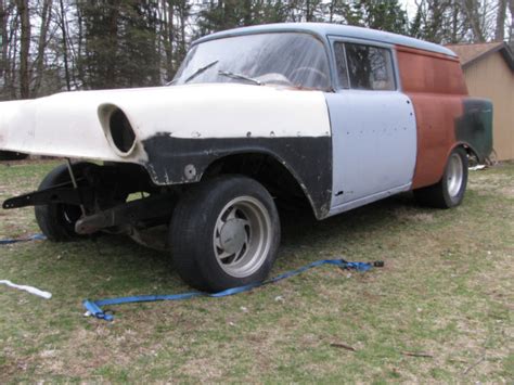 56 Chevy Sedan Delivery Project - Gasser - Drag Race -Rat Rod - NHRA ...