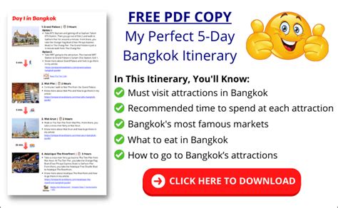 5 Days In Bangkok Itinerary A Complete 2023 Travel Guide