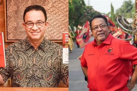 Pdip Segera Deklarasikan Pasangan Anies Baswedan Rano Karno Untuk