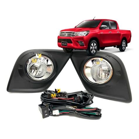 Kit Completo Neblineros New Hilux Revo Al Emark