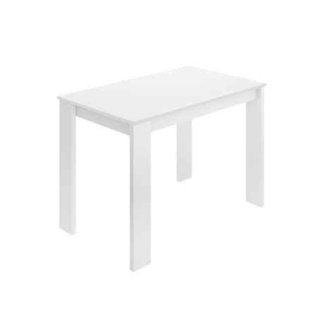 Mesa Cocina Fija Aspen Acabado Blanco KitMuebles