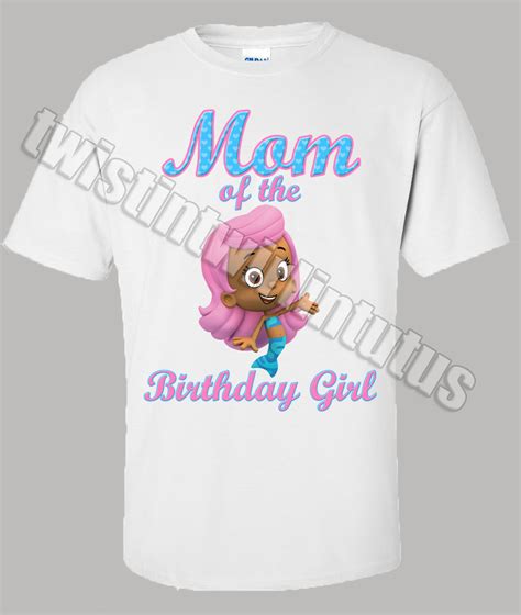 Bubble Guppies Molly Mom Birthday Shirt - Tops