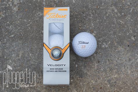 Titleist Velocity Golf Ball Review